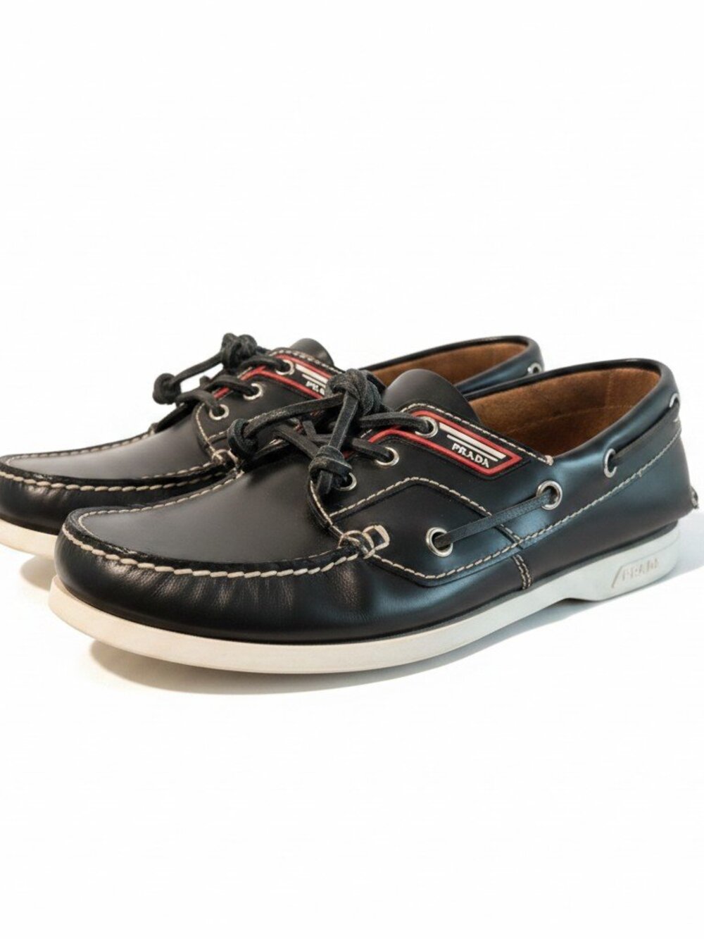 DOPE MEN'S PRADA BOAT DECK YACHT SHOES